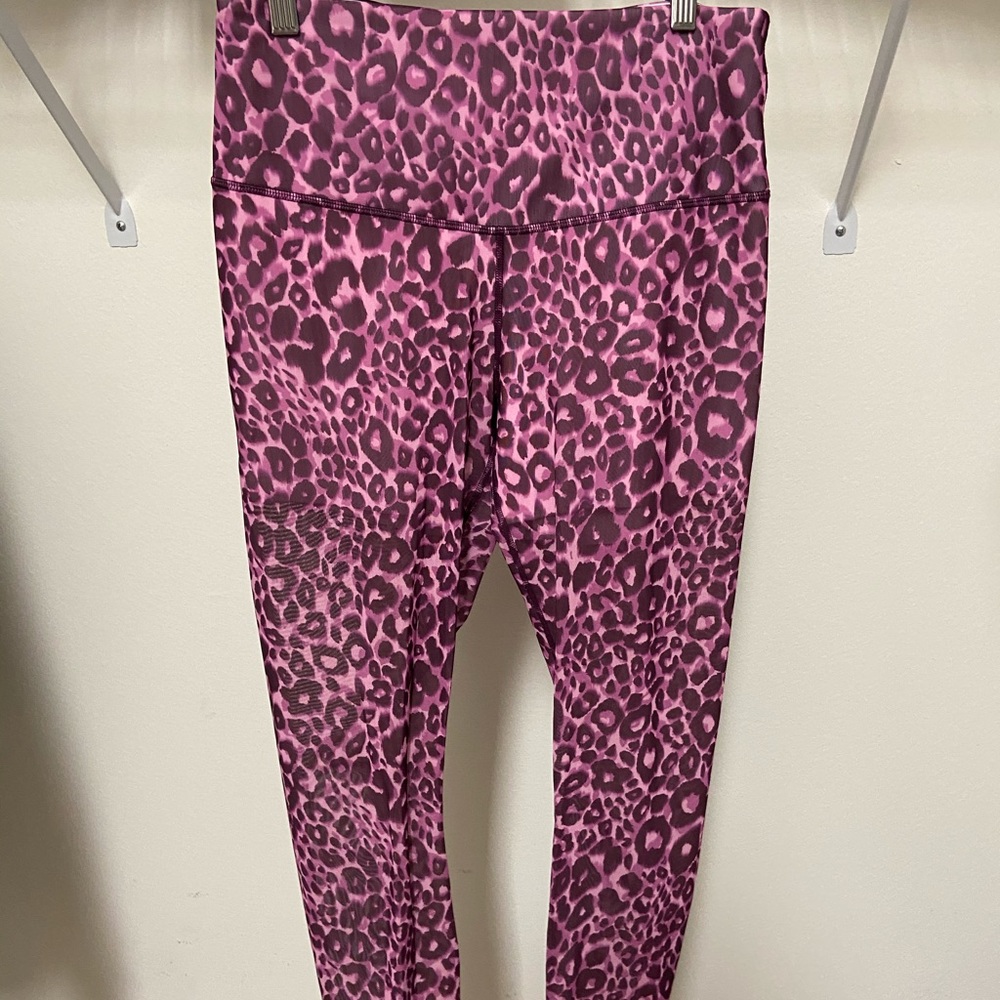 High-waisted pureluxe mesh leggings